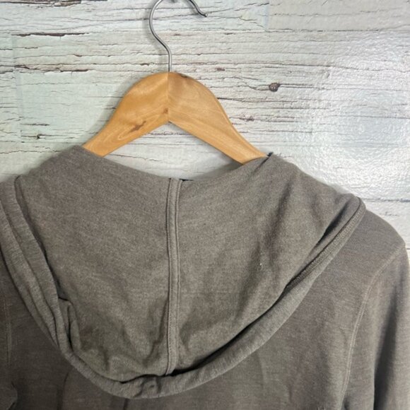 Splendid Olive Green brown Zip-Up Hoodie size small - Picture 7 of 8